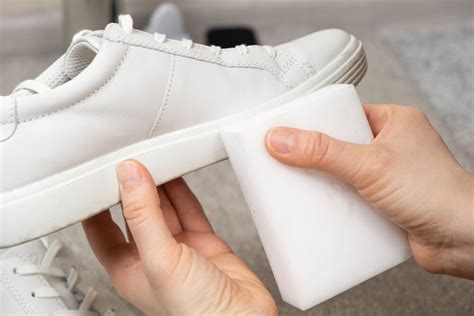 how to clean white rubber on sneakers